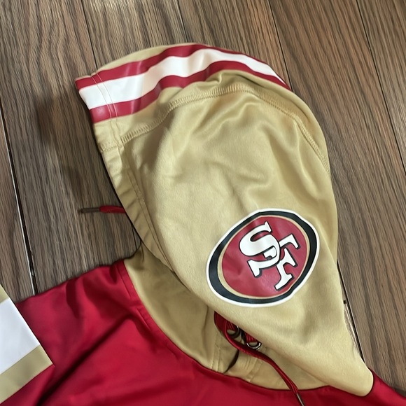 SF 49ers Hoody by Majestic - Picture 3 of 4